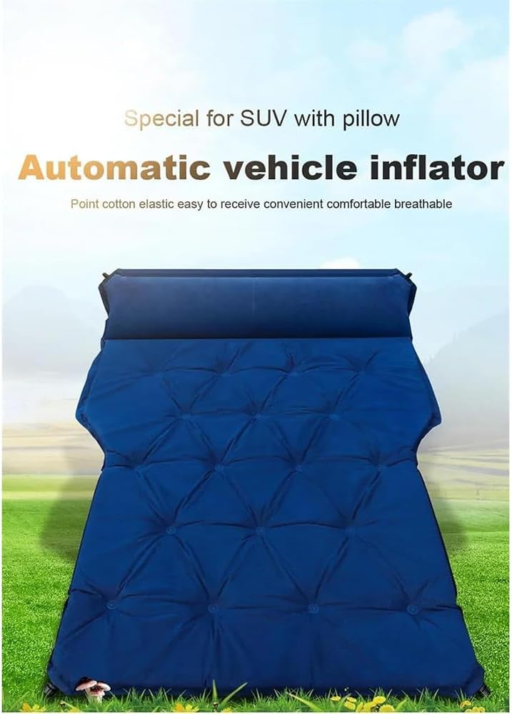 Car Air Beds for Hyundai Santa Fe/Grand Santa Fe TM/DM/CM/SM 2001-2023 2024 2025,Portable Multifunctiona Outdoor Travel nflatable Bed Camping Sleeping Gear Inflatable Accessories,E