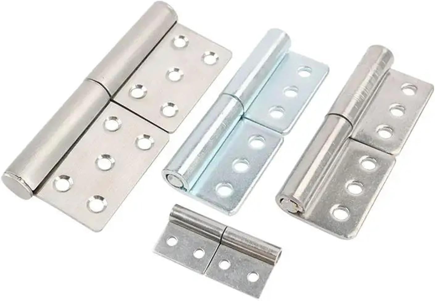 2PCS Zinc Alloy HT033 Cabinet Hinge Industrial Equipment Carbon Steel 38mm Diameter(Carbon Steel-R)