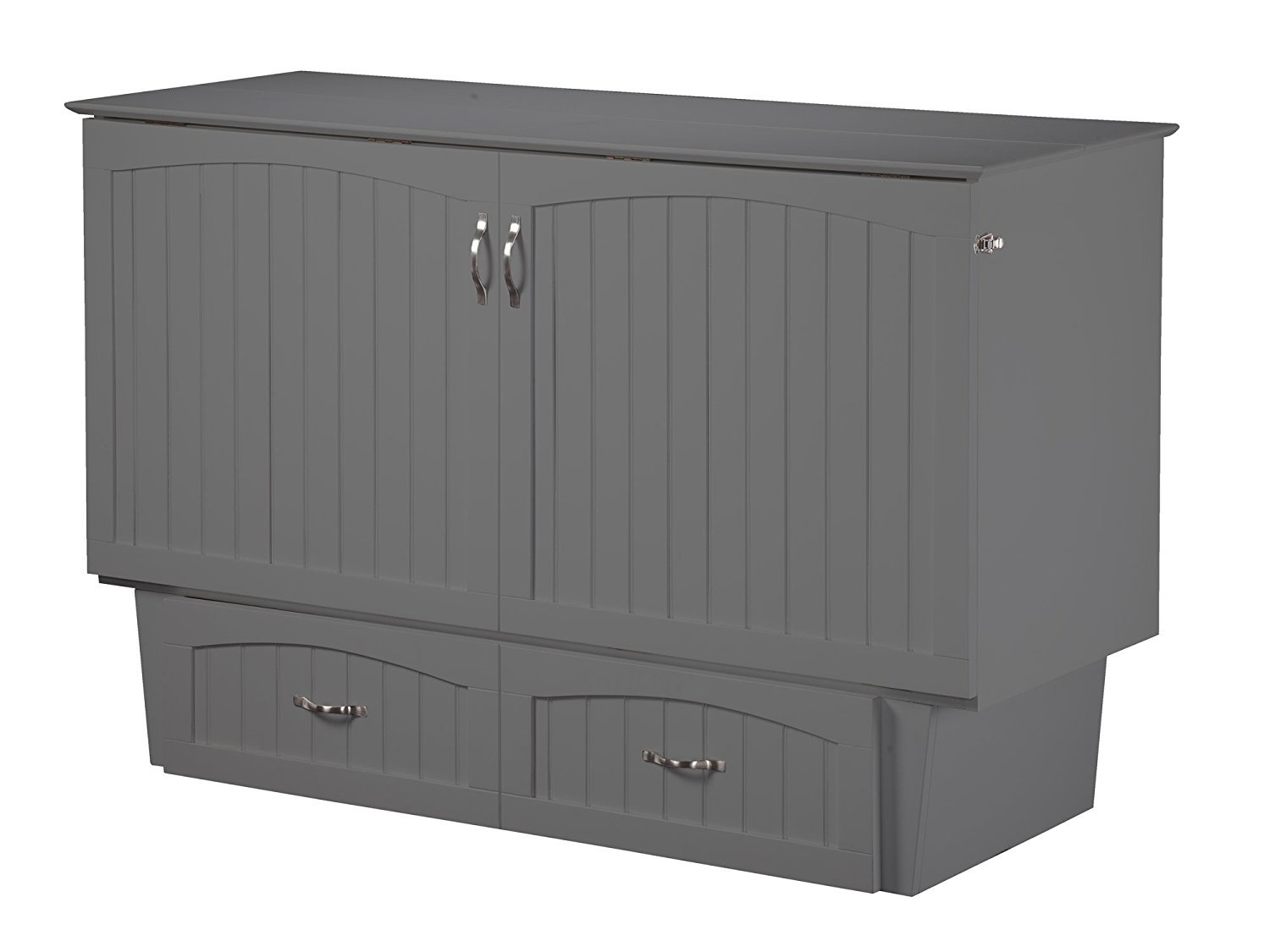 AFI Nantucket Murphy Bed Chest, Twin, Grey