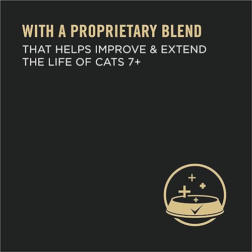 Miniatura 2 de Purina Pro Plan Paquete variado de alimentos húmedos para gatos mayores sin granos, favoritos de mariscos de SENIOR (2 paquetes de 12) latas de 3