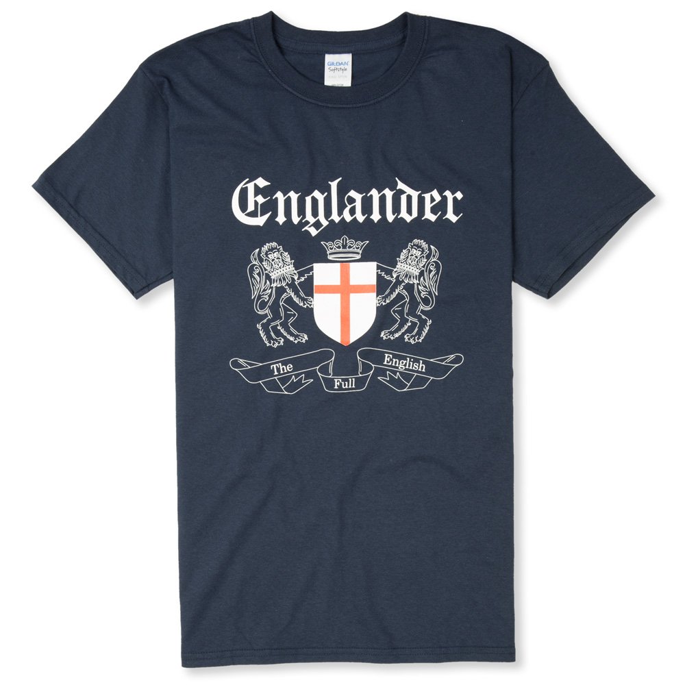 Senlak England T-Shirt - Englander Medium Navy
