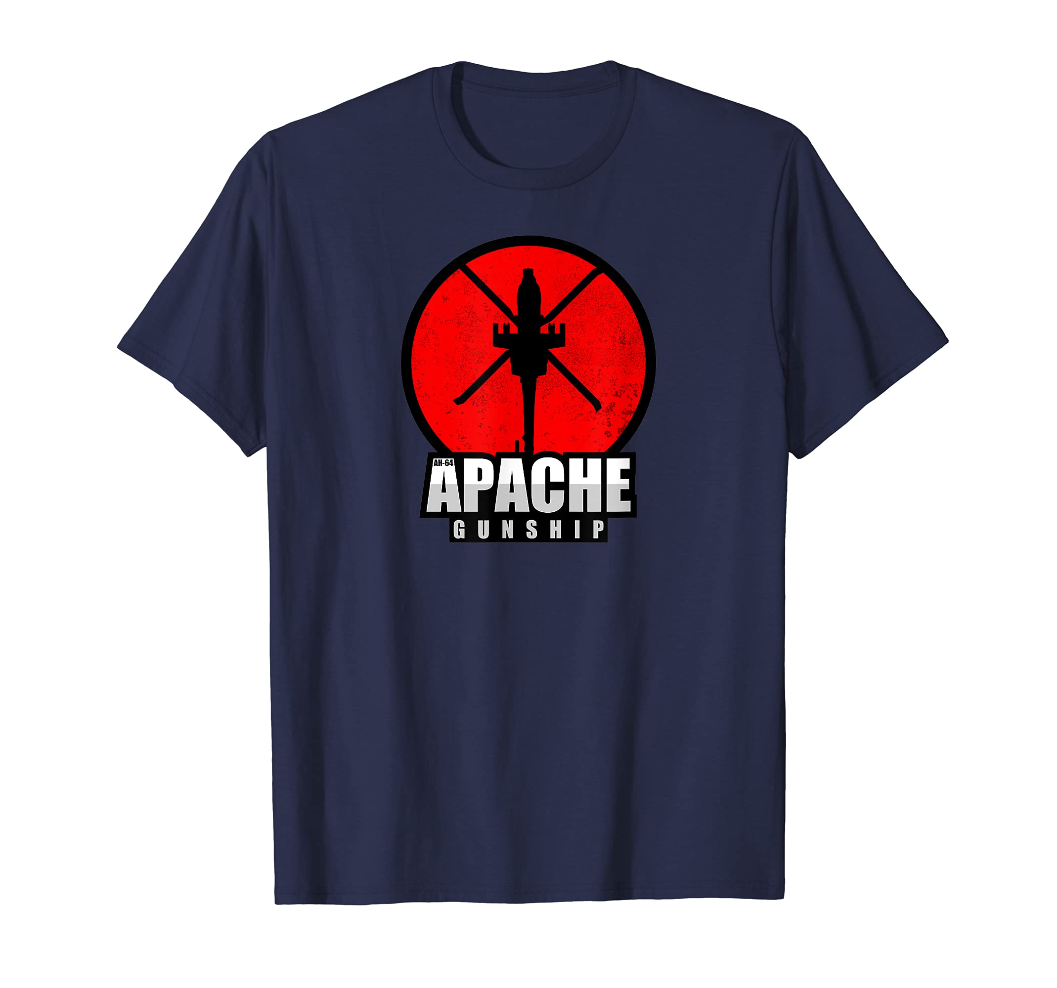AH-64 Apache Gunship T-Shirt