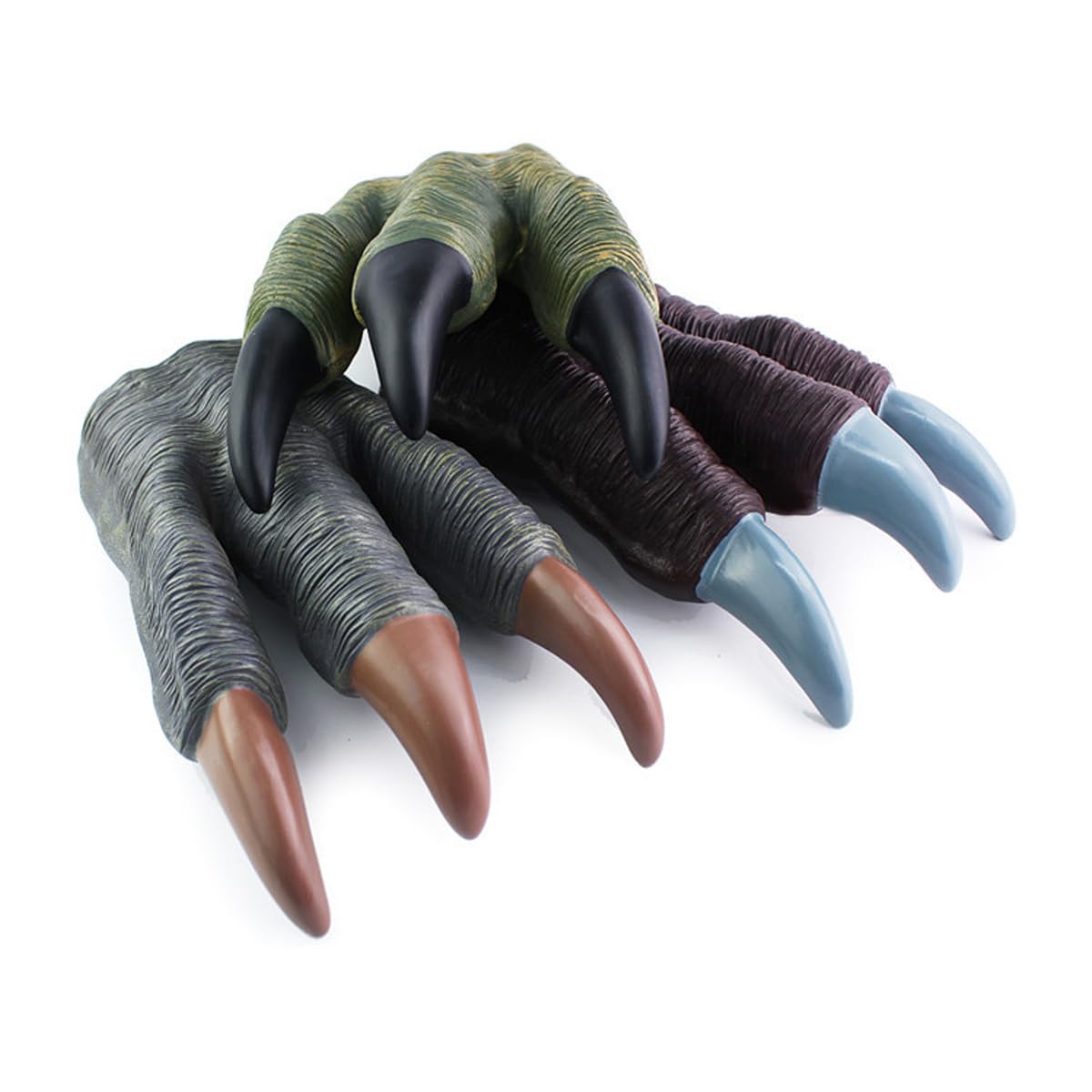 2 Piezas Garras de Dinosaurio, Juguete Garra de tiranosaurio Rex, Accesorios para Juegos de rol, Adecuado para Fiestas de Disfraces, Regalos de cumpleaños