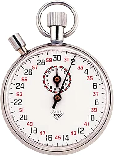 Cronómetro mecánico Temporizadores deportivos profesionales para cronometraje deportivo con construcción de metal de agua cronómetros mecánicos