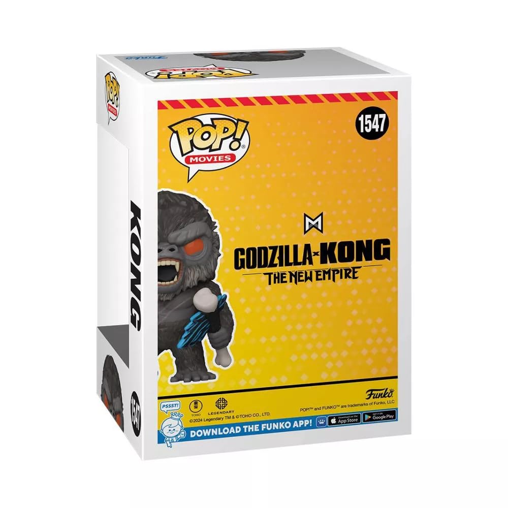 Funko Pop! Movies: Godzilla Vs Kong: the New Empire, Ne-Kong with Battle Pose, Collectable Vinyl Figure, Gift Idea - Image 3