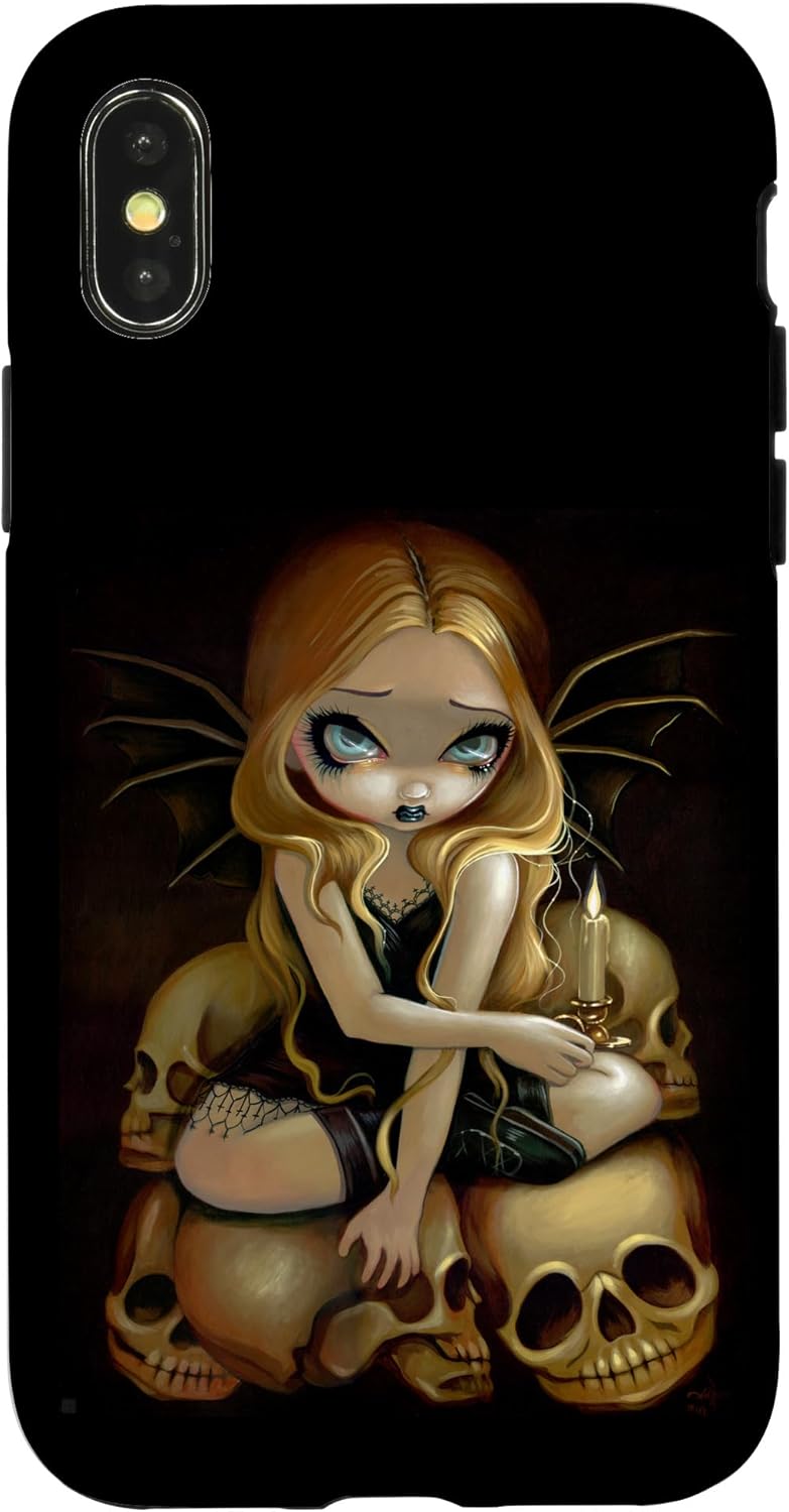 iPhone 11 Gothic Fairy Grunge Fairycore Aesthetic Goth Skull Mystical Case