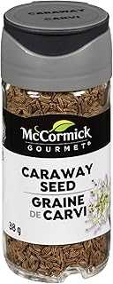 McCormick Gourmet (MCCO3), New Bottle, Premium Quality Natural Herbs & Spices, Caraway Seed, 38g