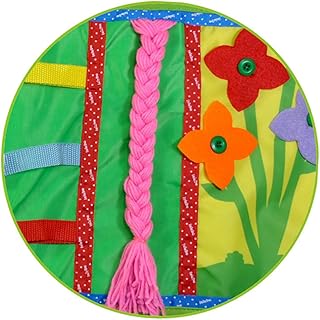 SAFIGLE Brinquedos Para Bebês Brinquedo Educacional Brinquedo Educacional Aprendizagem Pano Livro Vestir Placa De Aprendizagem Produtos Infantis Quebra-Cabeça Do Bebê