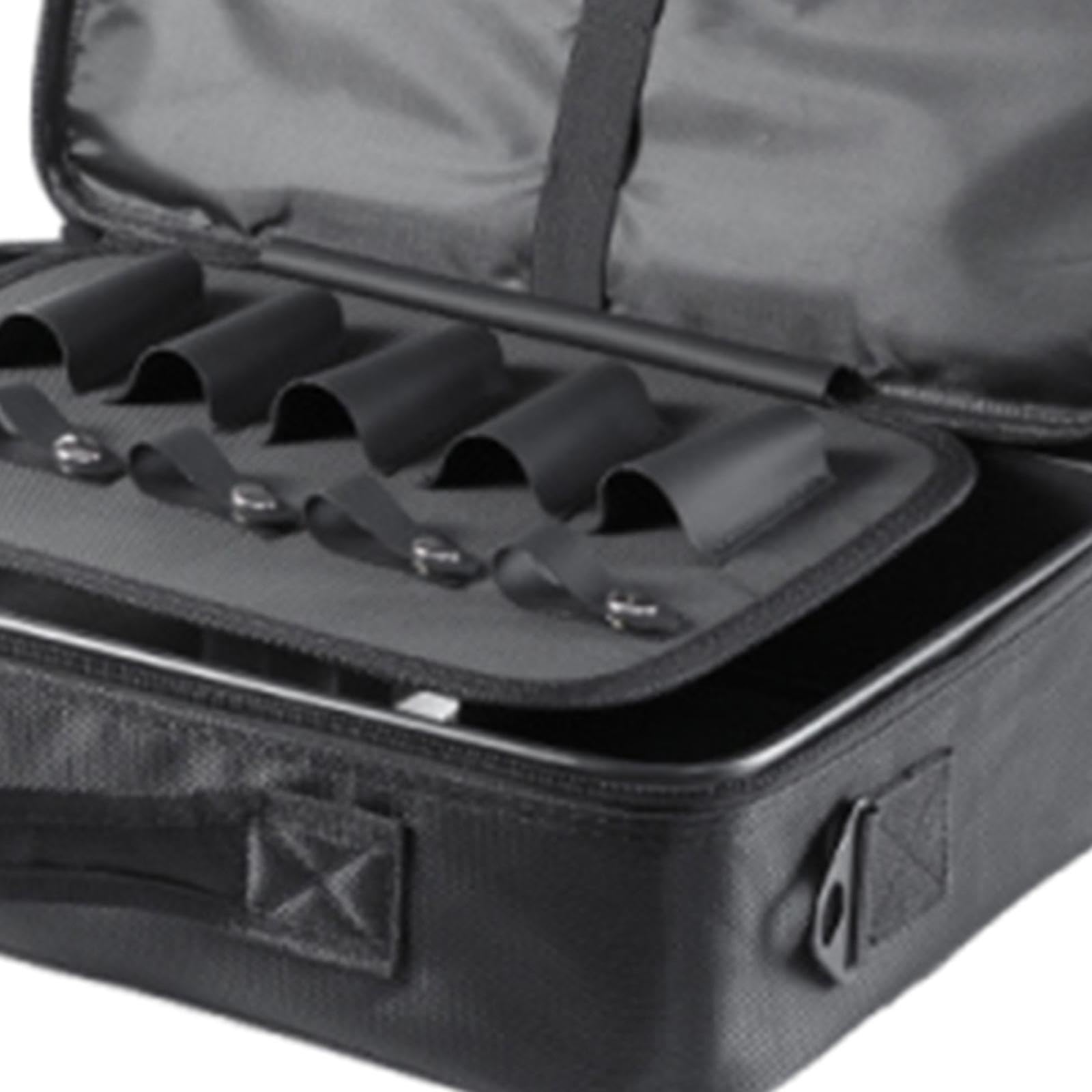 Salon Barber Handbag Organizer Borsa per Attrezzi Parrucchiere Custodia Scissors Multifunzionale con Manico in Tessuto Oxford Impermeabile Adatta per, Medio