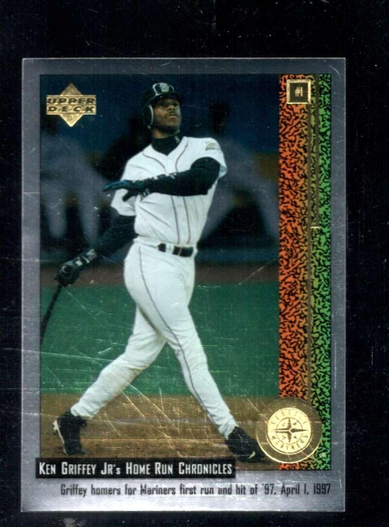 Amazon.com: 1998 UPPER DECK HOME RUN CHRONICLES #1 KEN GRIFFEY JR 