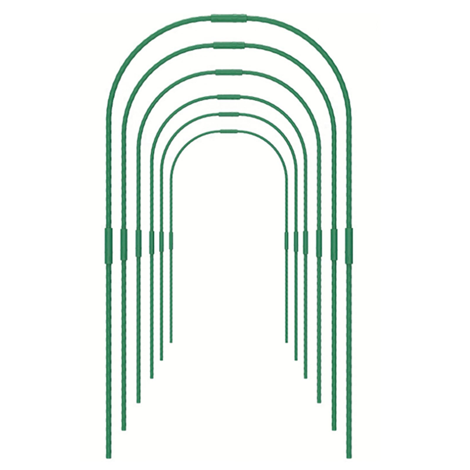 Kits de serres tunnels robustes avec arceaux de jardin pour la
