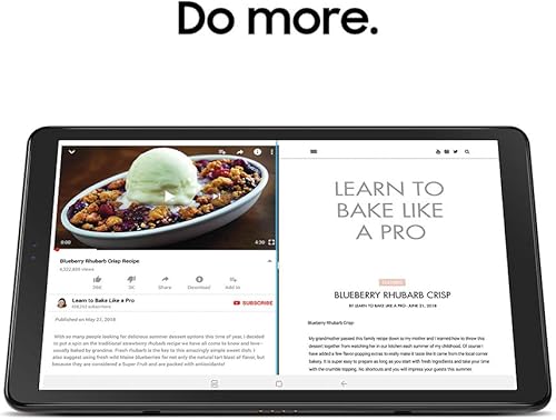 Miniatura 8 de Samsung Electronics SM-T590NZKAXAR Galaxy Tab A, 10.5 pulgadas, negro (renovado)