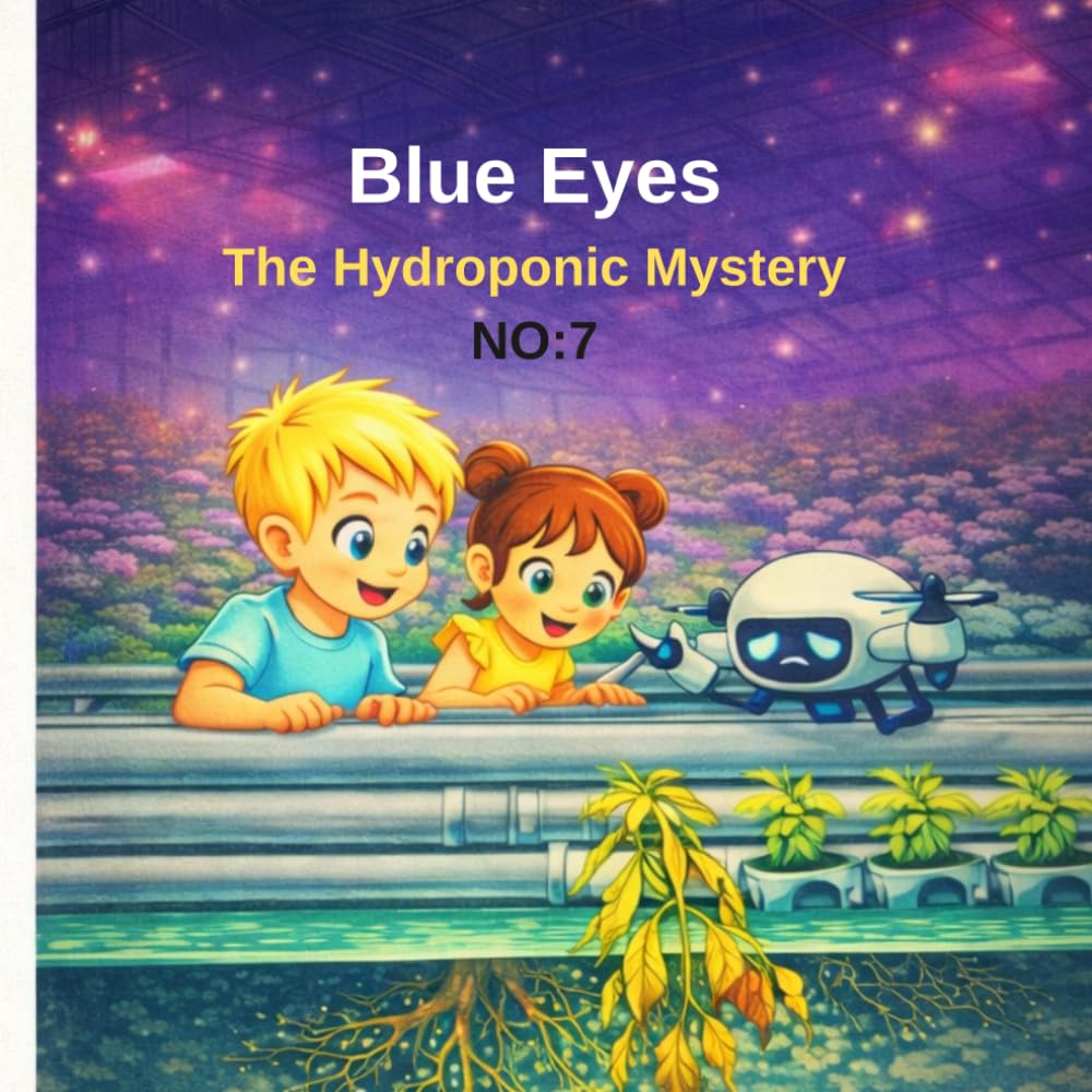 Blue Eyes : The Hydroponic Mystery: A Smart Farming Adventure for Kids