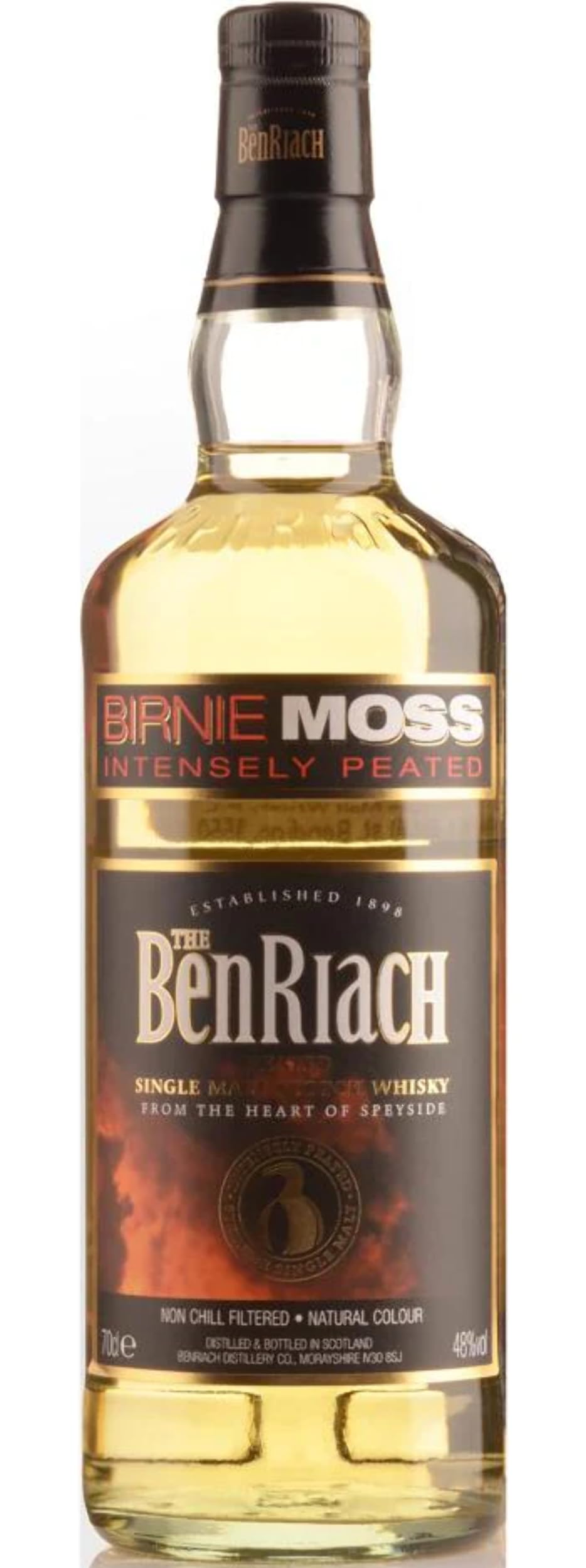 Benriach The - Birnie Moss - Peated Single Malt Scotch Whisky - Speyside - 48% Vol. (1 X 0.7L) / Mit Hochland-Torf Geräuchert Und Gereift Im Bourbon-Fass