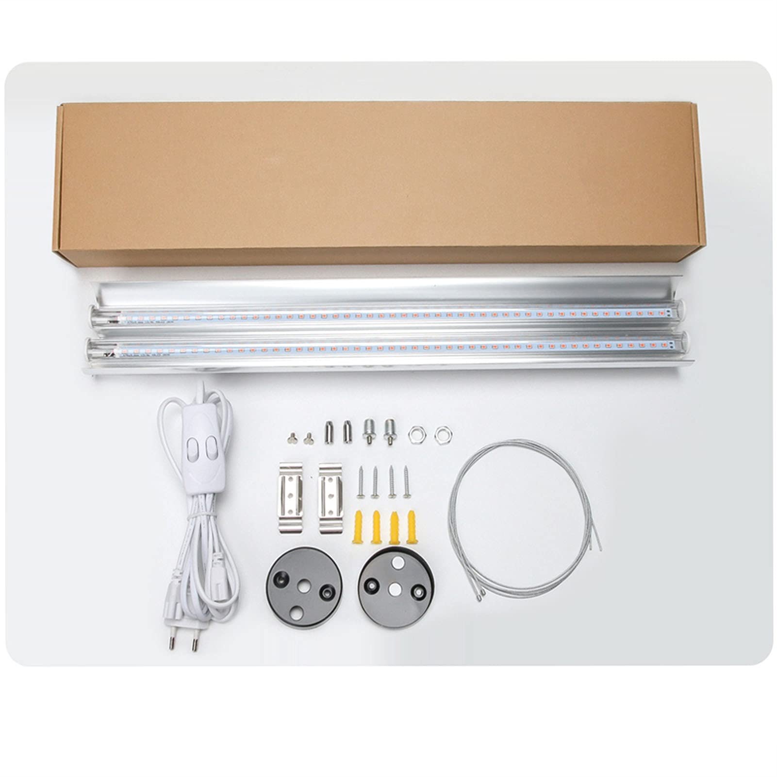 Pflanzenlampe Volles Spektrum 100W LED wachsen leichte Innenstreifen-Wachstumslampe für Pflanzen wachsende Zelt-Phyto-Samen-Blumen-Wachstum-Glühlampe Wachsende Lichter für Innenpflanzen