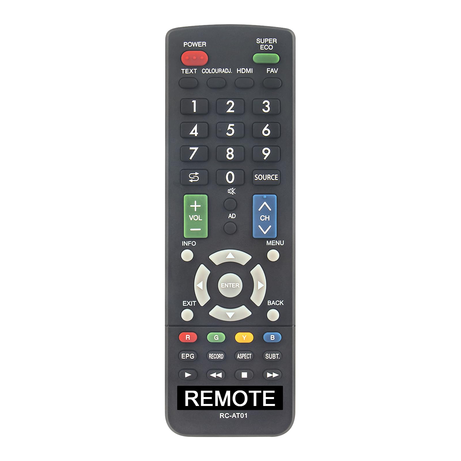 Télécommande RC-AT01 de rechange pour TV ACONATIC par PERFASCIN - 7