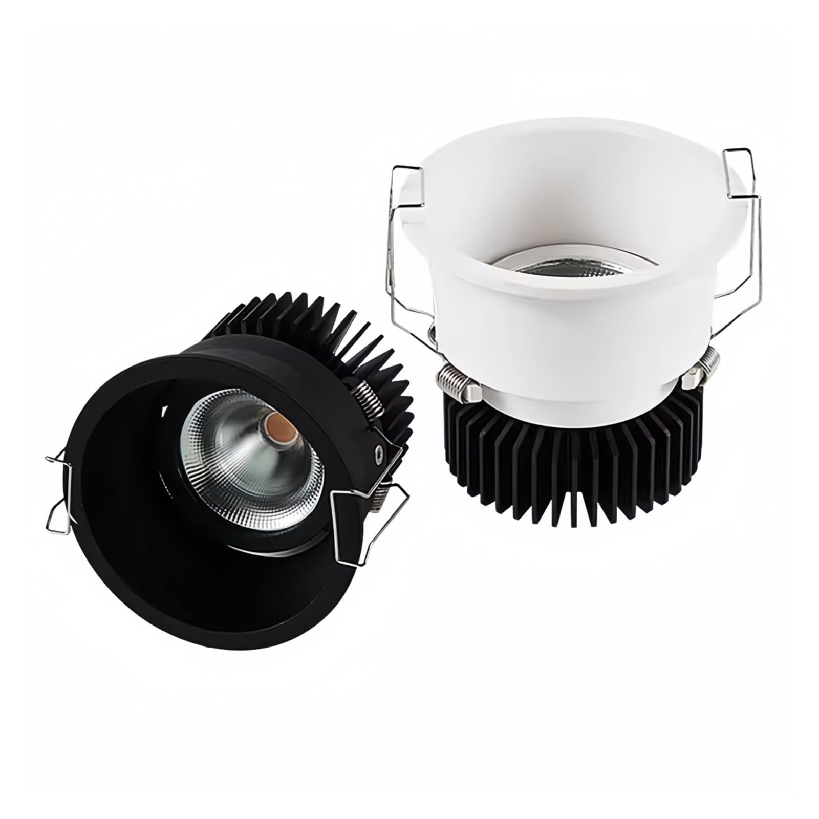 Genérico Downlight regulable antideslumbrante empotrado 7w9w12w15w 18W llevó la luz del panel redondo techo proyector