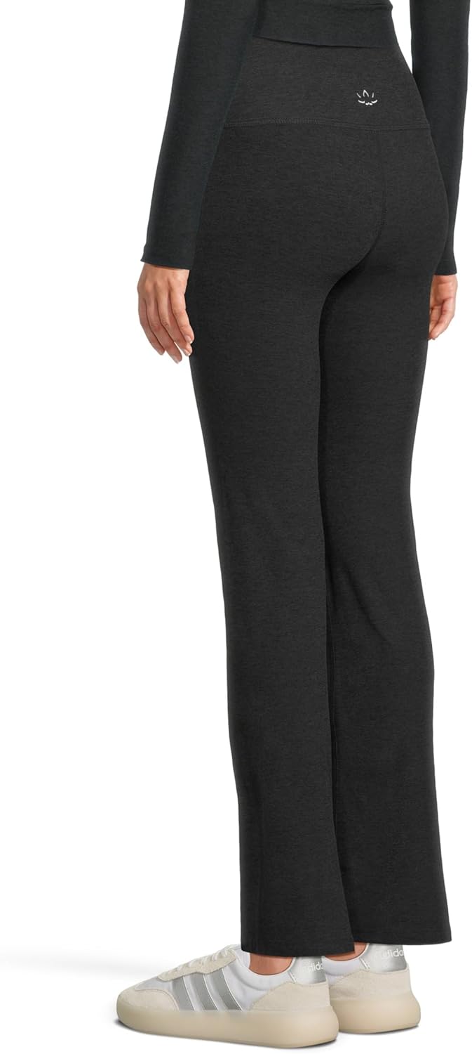 Beyond Yoga Womens Spacedye High-Waisted Practice Pocket Bootcut Pants - Image 3