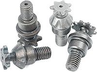 Vista 7 de Caja de engranajes de tambor de embrague de 47 cc, 49 cc, 25H, 6T, 7T, 7T, 7T, dentada de cadena delantera, compatible con motor de 2 tiempos