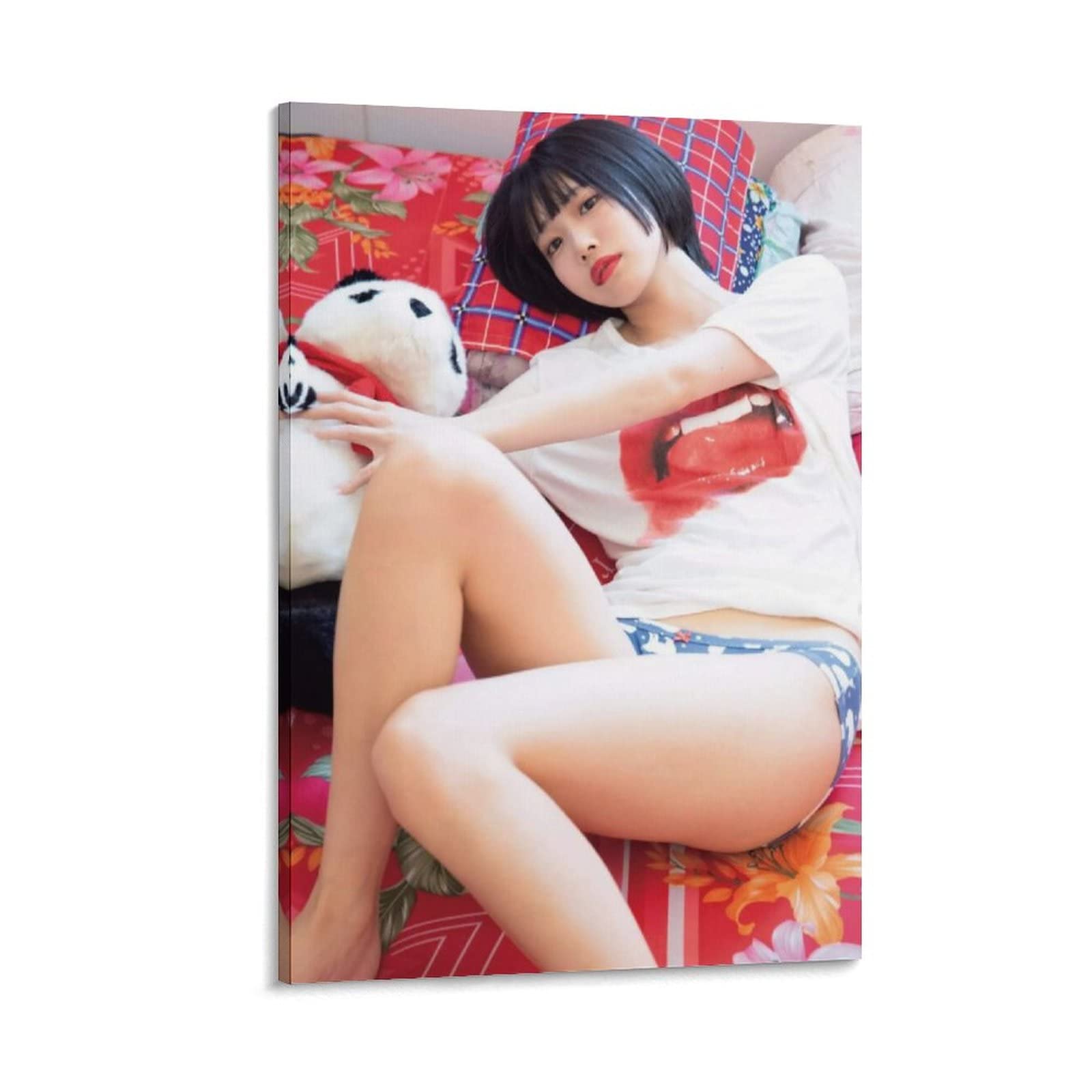 Amazon.co.jp: あのちゃん写真ビキニ水着絵画ポスター オフィス ベッド