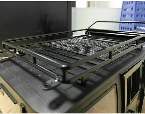 Miniatura 3 de Portaequipajes de techo de metal y luz para Traxxas 110 TRX4 para Ford para Bronco para Axial (SCX10) Accesorio