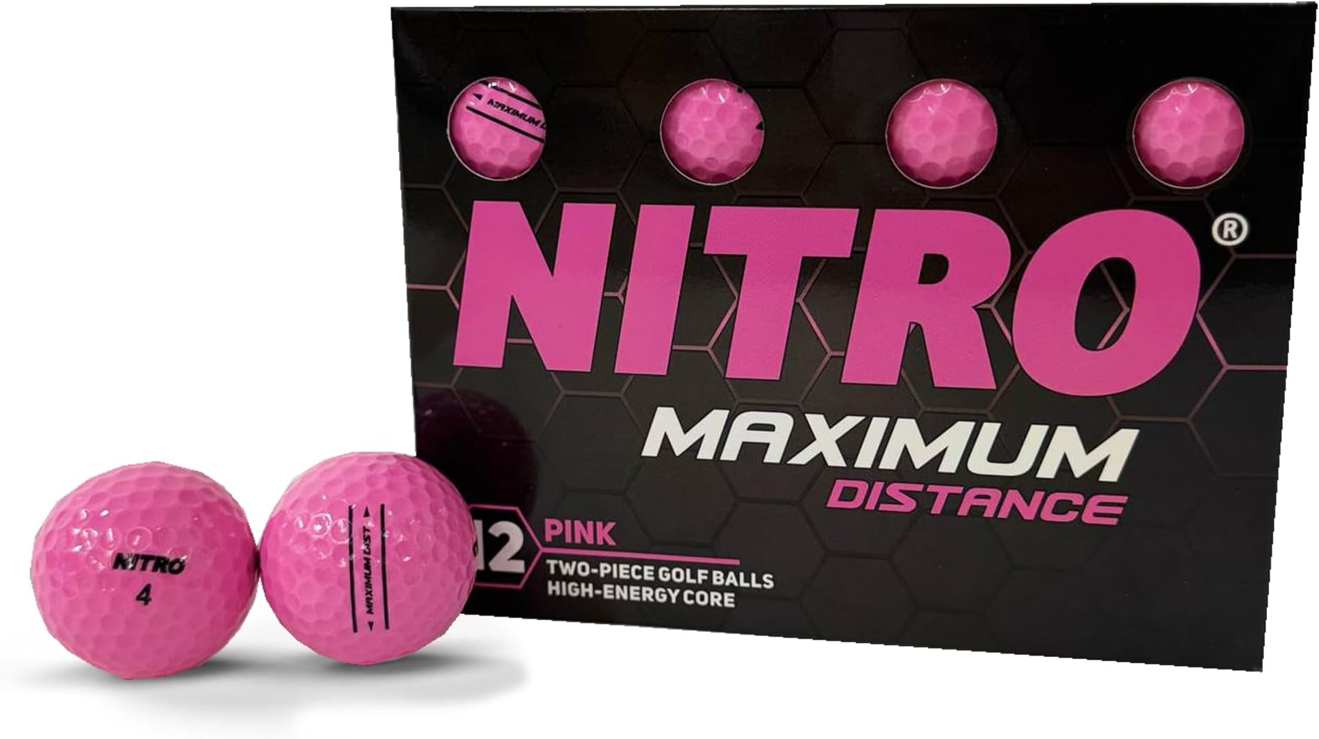 Nitro Maximum Distance Golf Ball (12-Pack)