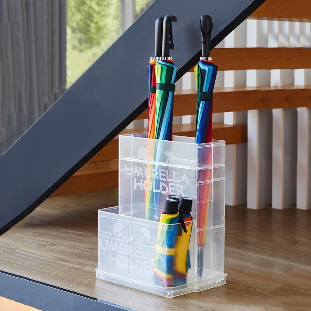 BAJMY Umbrella Rack with Removable Drip Tray, Umbrella