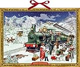 adventskalender eisenbahn basteln  Wandkalender – Nostalgische Eisenbahn