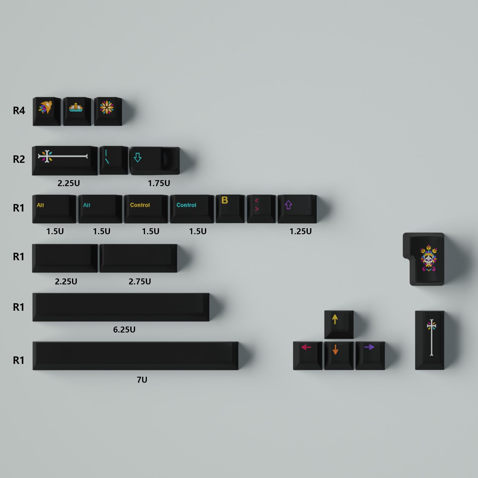 Amazon | gmk mictlan アンダーグラウンド ワールド 大型 フルセット 