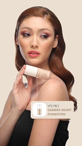 Miniatura 4 de FARMASi Base Vfx Pro, crema líquida de cobertura completa, cobertura ligera de larga duración, hidratante transpirable para la piel con mezcla de