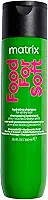 Matrix, Shampoo Hidratante, Food For Soft, Para Todos Os Tipos De Cabelo, Proporciona 7x Mais Hidratação, Com Toque Suave, Da Brilho, Maciez, Nutre E Repara, 300ml