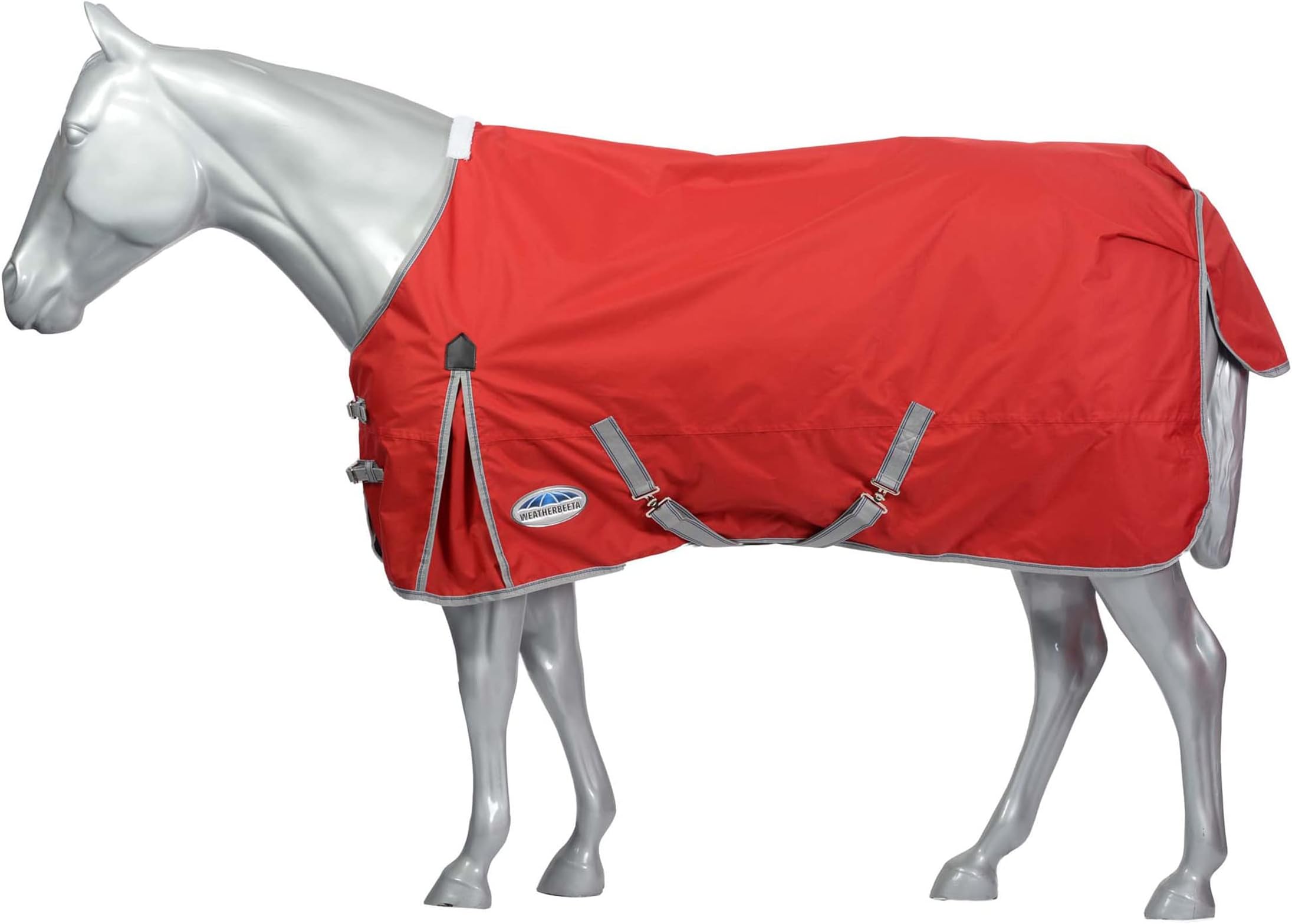 ComFiTec Classic Standard Neck Lite, Red/Silver/Navy, 78"