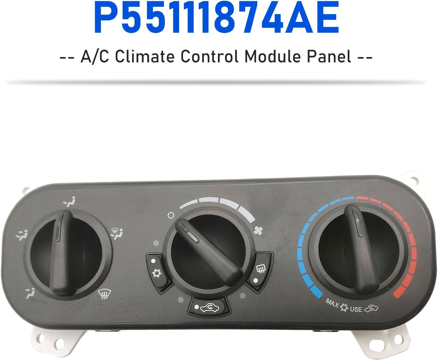 P55111874AE A/C Climate Control Module Panel Fit For Jeep Compass Patriot/For Dodge Caliber 2007-2009# P55111874AF,P55111874AC,55111847AC,55111874AD,55111847AD,55111874AB,55111874AA,55111847AB