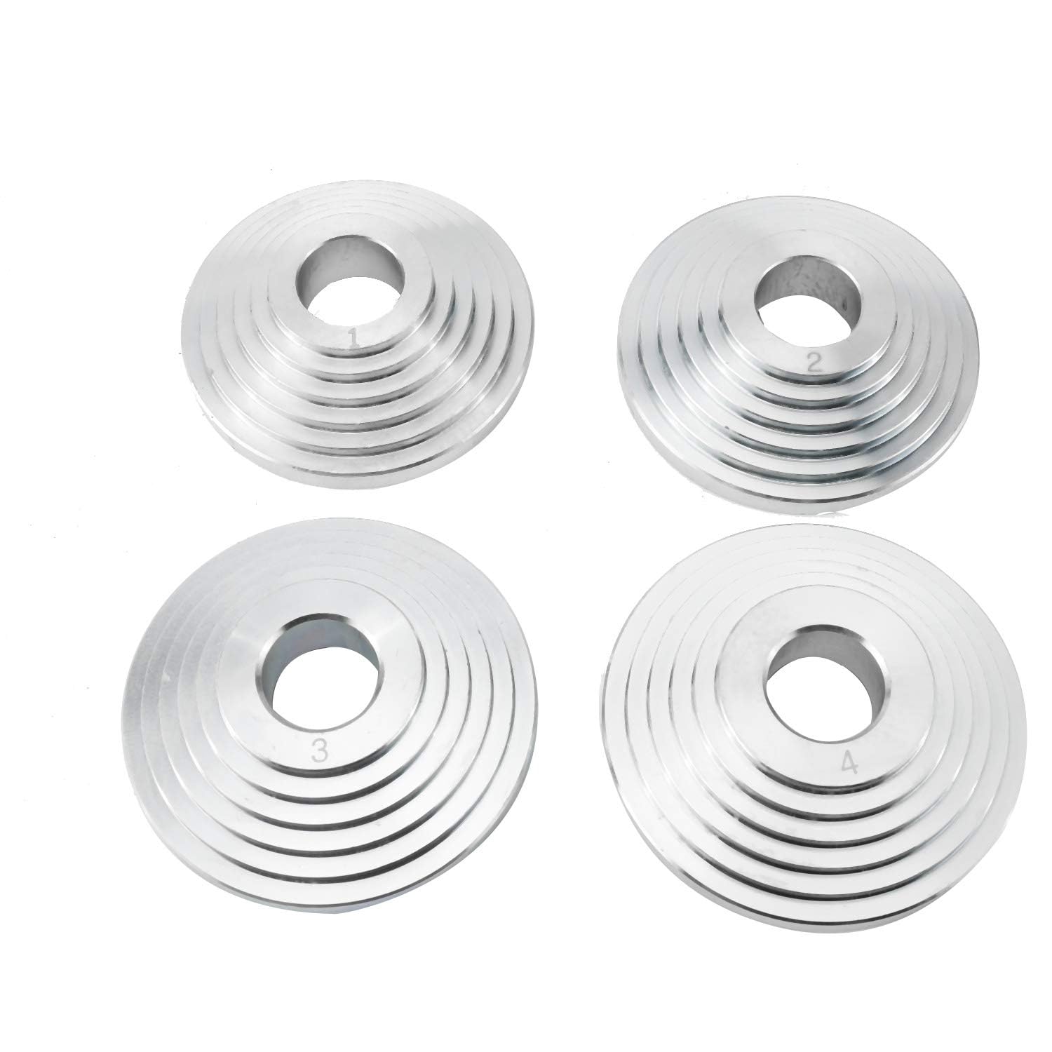 FreeTec Juego de rodamientos silenciosos de 28 piezas, extractor de cojinetes de rueda, herramienta de manguitos de presión, extractor de cojinetes silenciosos con maletín de almacenamiento, extractor
