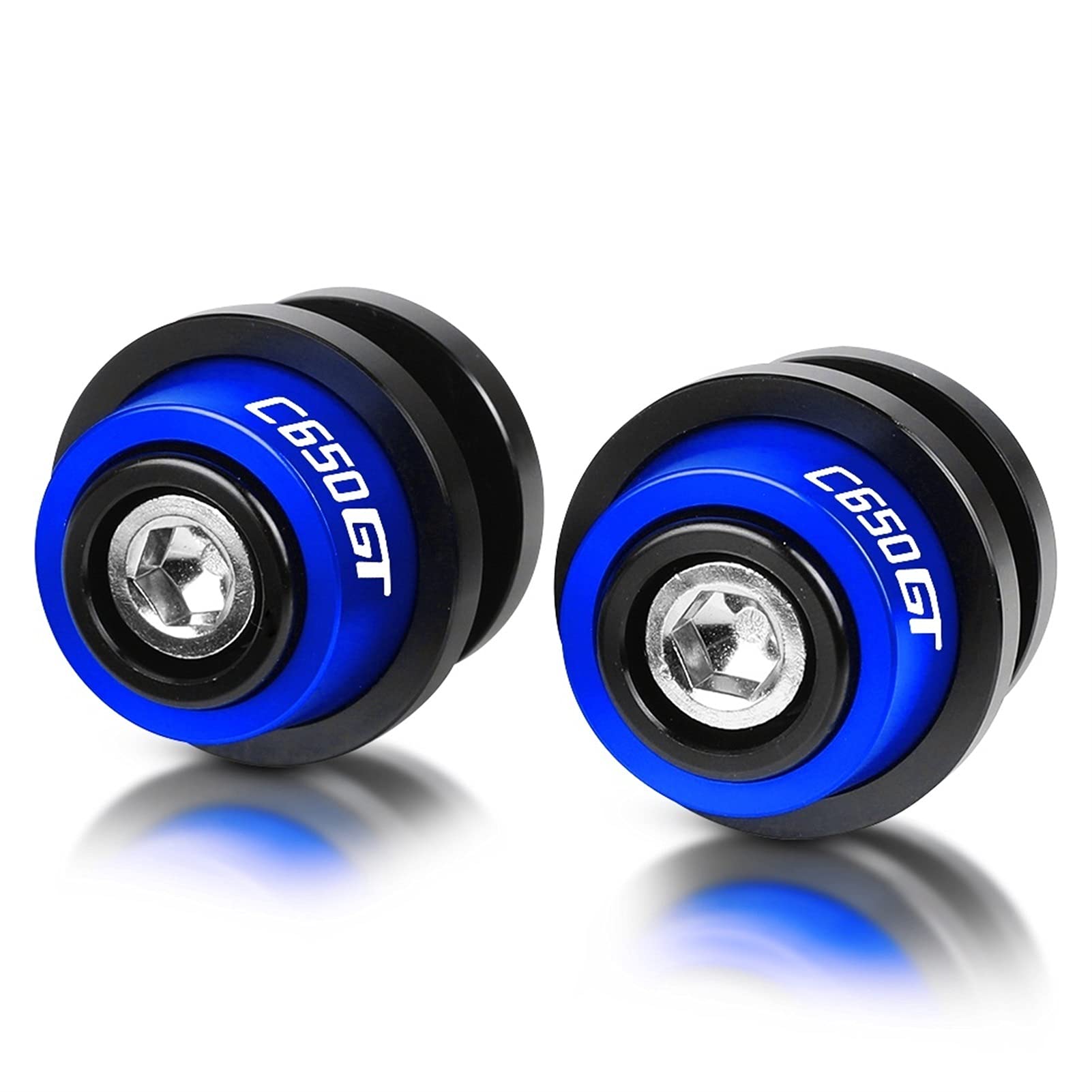 Vis 8mm F650GS diabolos moto bleus pour vos sessions de mécanique au garage