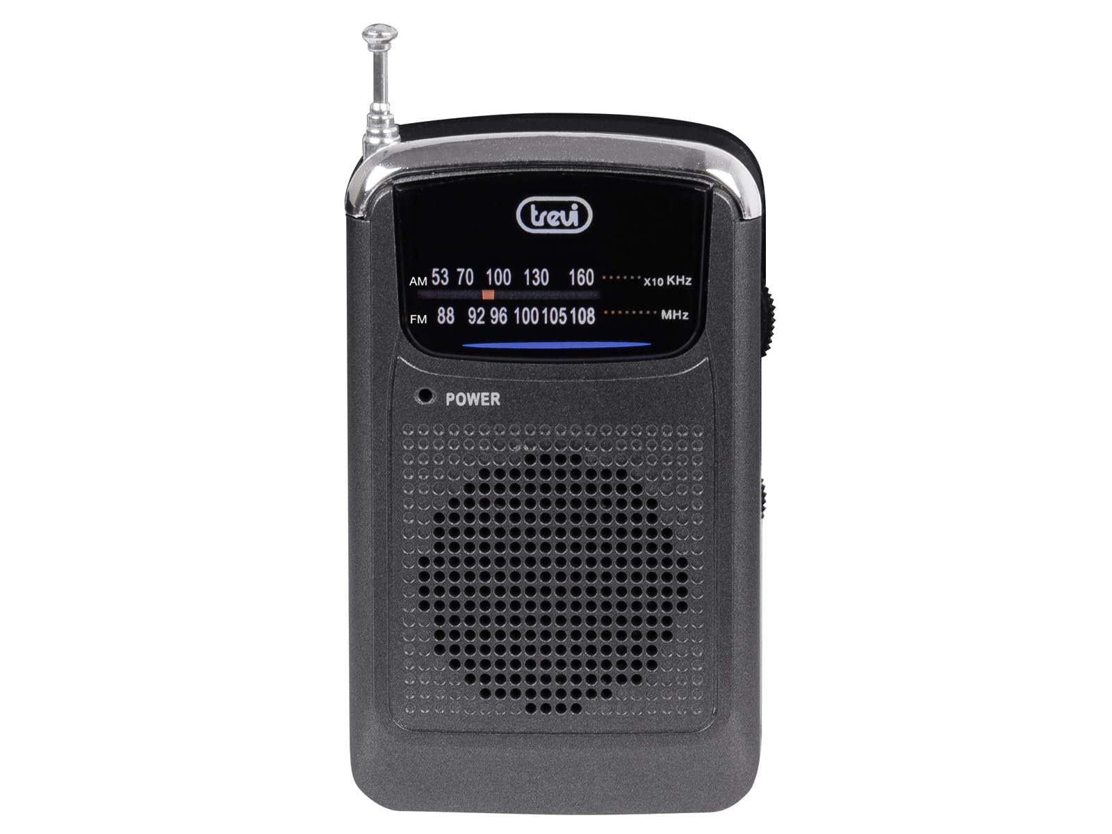 Trevi RA 710 GMG Radio Portatile 2 Bande AM FM con Presa Cuffie, Alimentazione a Batterie AAA