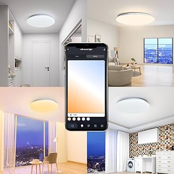 Amazon.co.jp : OFFDARKS LEDシーリングライト 6畳、スピーカー