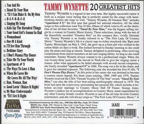 Tammy Wynette - 20 Greatest Hits