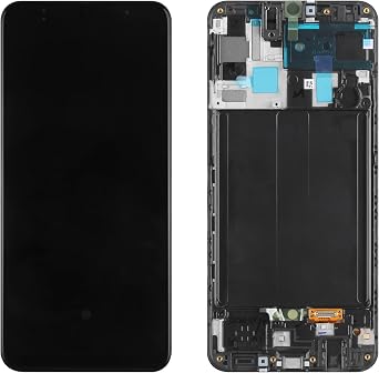 A-MIND (OLED with Frame) for Samsung Galaxy A50 A505 LCD Touch Screen Replacement Display A505F A505G A505W A505X A505U A505GT A505N Digitizer Full Assembly Repair Kits,with Tools