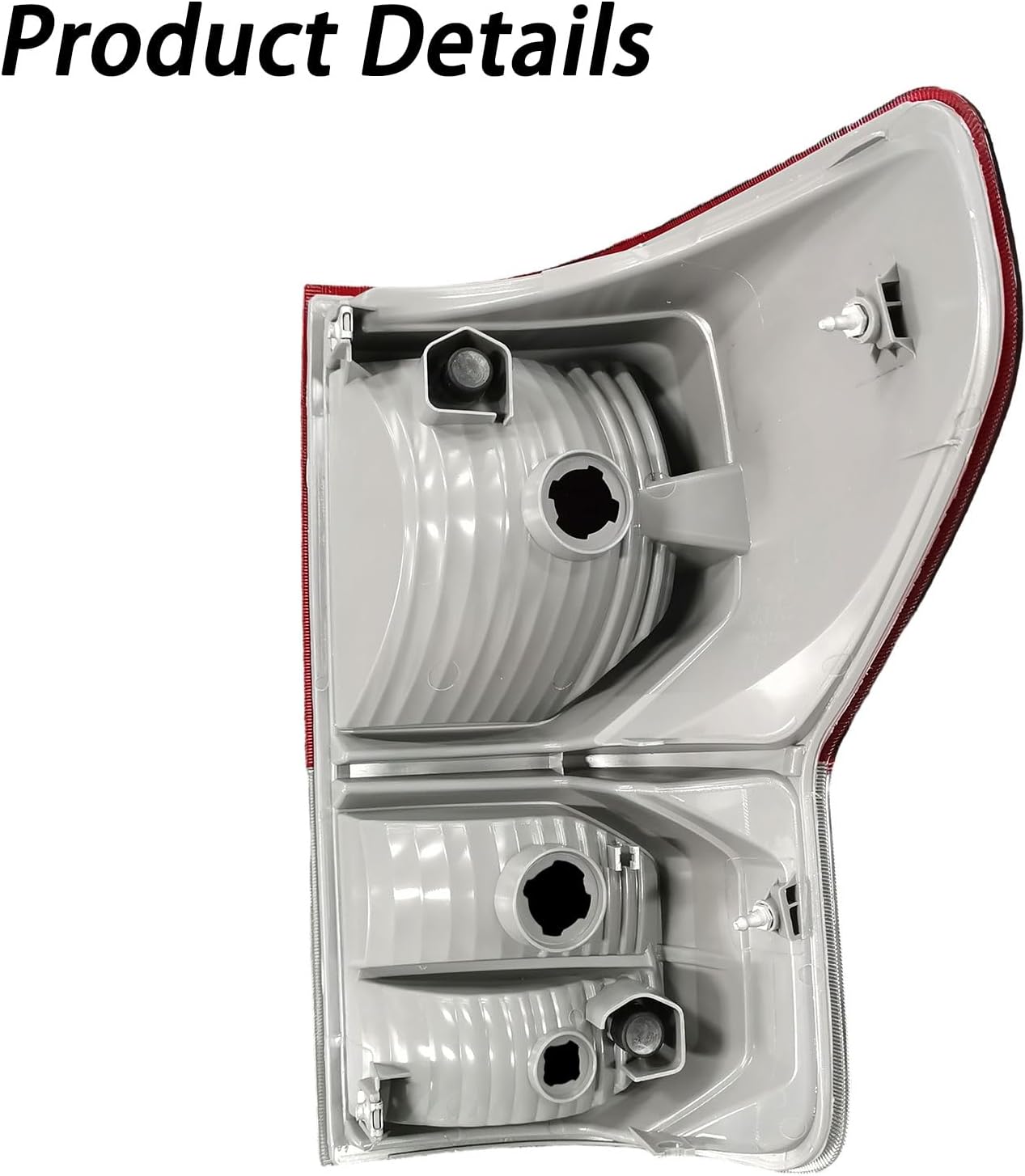 Pair Tail lights Assembly w/Harness Set For 2007-2013 Toyota Tundra Pickup OE Style Halogen Rear Brake Tail Trunk Lamps Driver and Passenger Side Replacement for TO2800183 TO2801183(LH&RH)