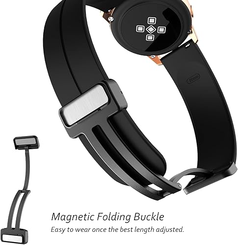 Miniatura 3 de Correa de silicona de 0.78 pulgadas compatible con Samsung Galaxy Watch 654 de 1.575 pulgadas, 1.732 pulgadas, Watch 6 Classic 1.654 pulgadas, 1.732