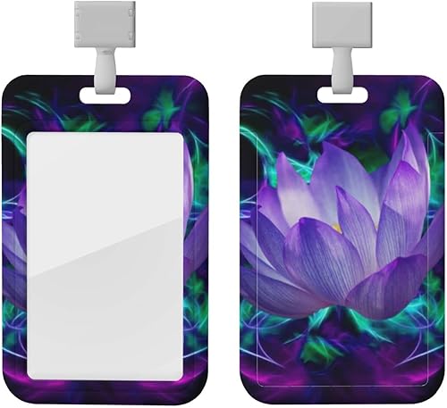 Miniatura 9 de Soporte para tarjeta de identificación con cordón, funda de plástico impermeable para tarjetas, soporte para tarjetas de identificación para