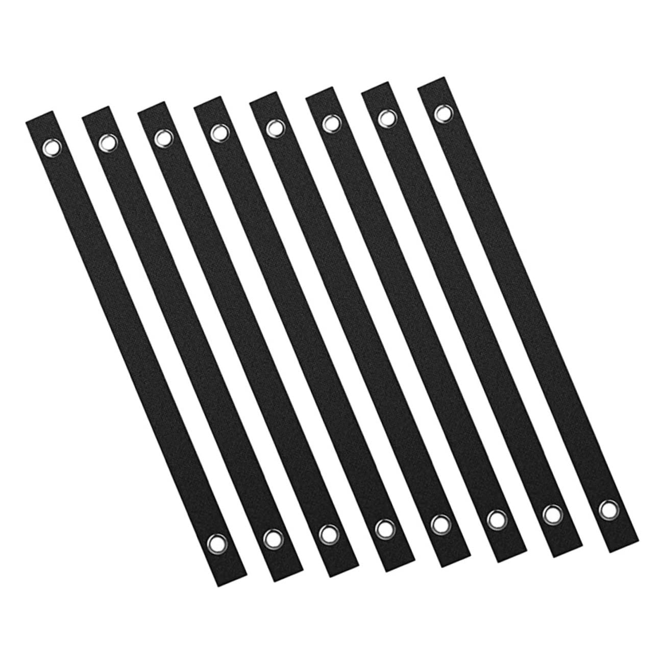 Toddmomy 5 Sätze Baumriemen Baumstützgurt Pflanzenstützgurt Baumstützband Baumsicherungsriemen Pflanzenstützband Käfig Anlage Fichte Baumhaltegurte Baumstützbänder Nylon Black 8 Stück * 5