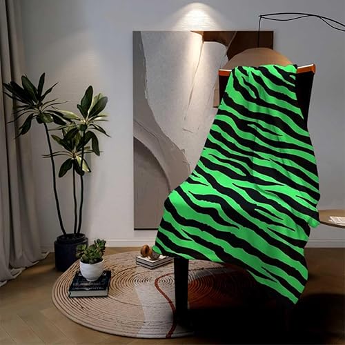 Miniatura 3 de Funny Blankets Colorful Zebra Modern Mantas Personalizadas Camping Bed 30inch X 40inch