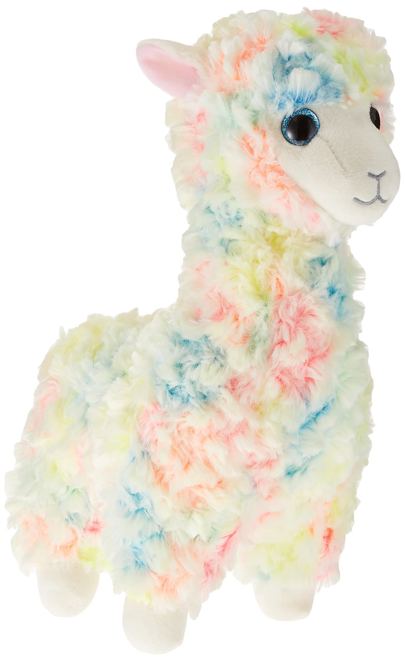 Animal Toy Rainbow Llama Beanie Boo Toy Ty Lola TY Beanie Baby