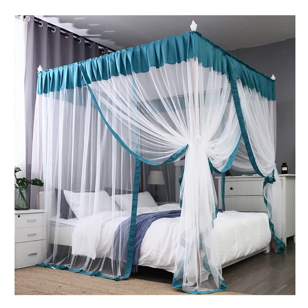 Rideau de lit romantique moustiquaire à baldaquin 200x220 décoration de chambre