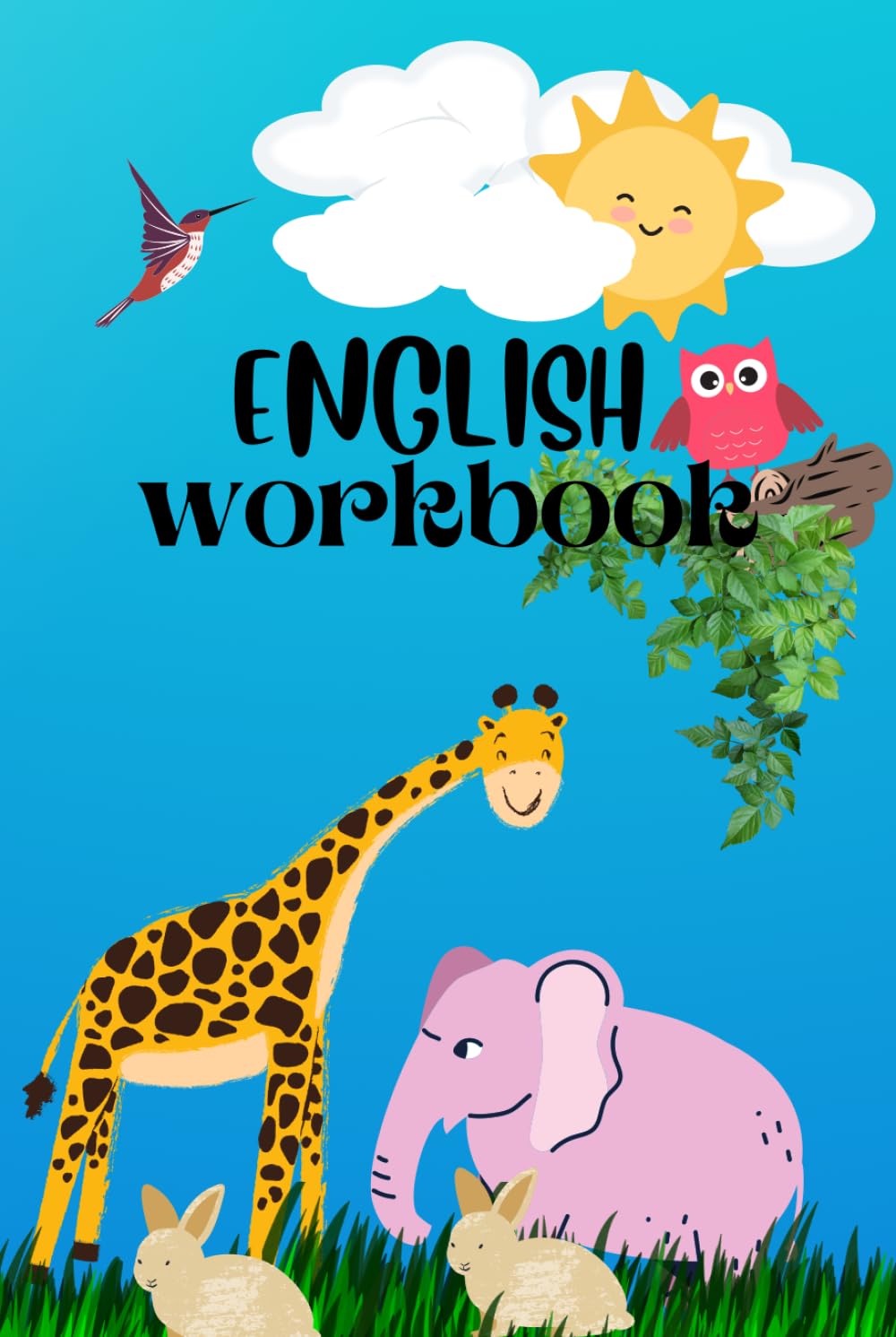 Learn English book for kids: Learn Letters, Words, and Writing with Fun Activities