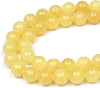 Vista 26 de MJDCB Cuentas de piedra natural de jade zafiro redondas sueltas para hacer joyas DIY Pulsera Collar (8mm)