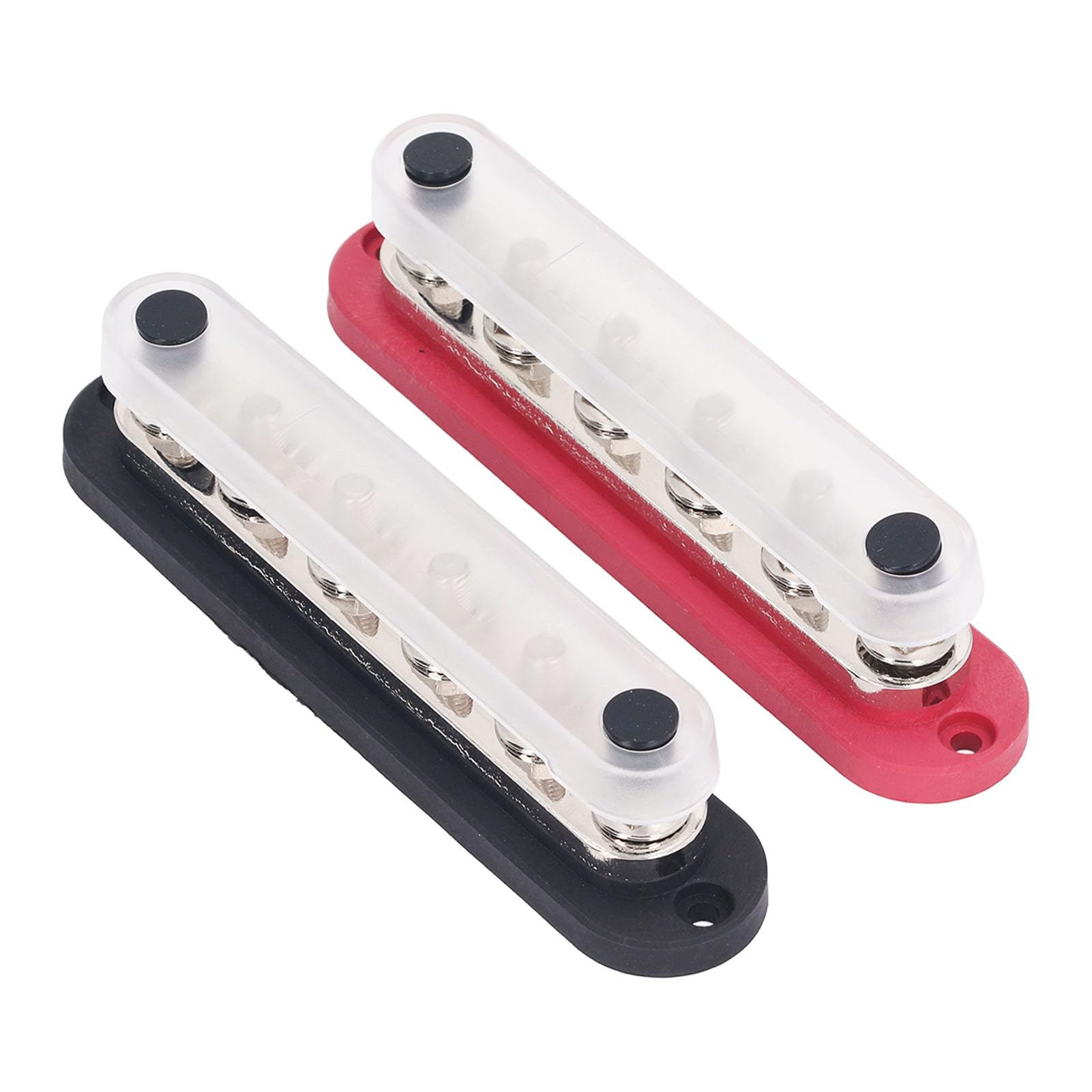 300A DC12V 48V Stromverteilerblock mit M8 Schraubenabdeckung , Geeignet für Fahrzeuge und Boote