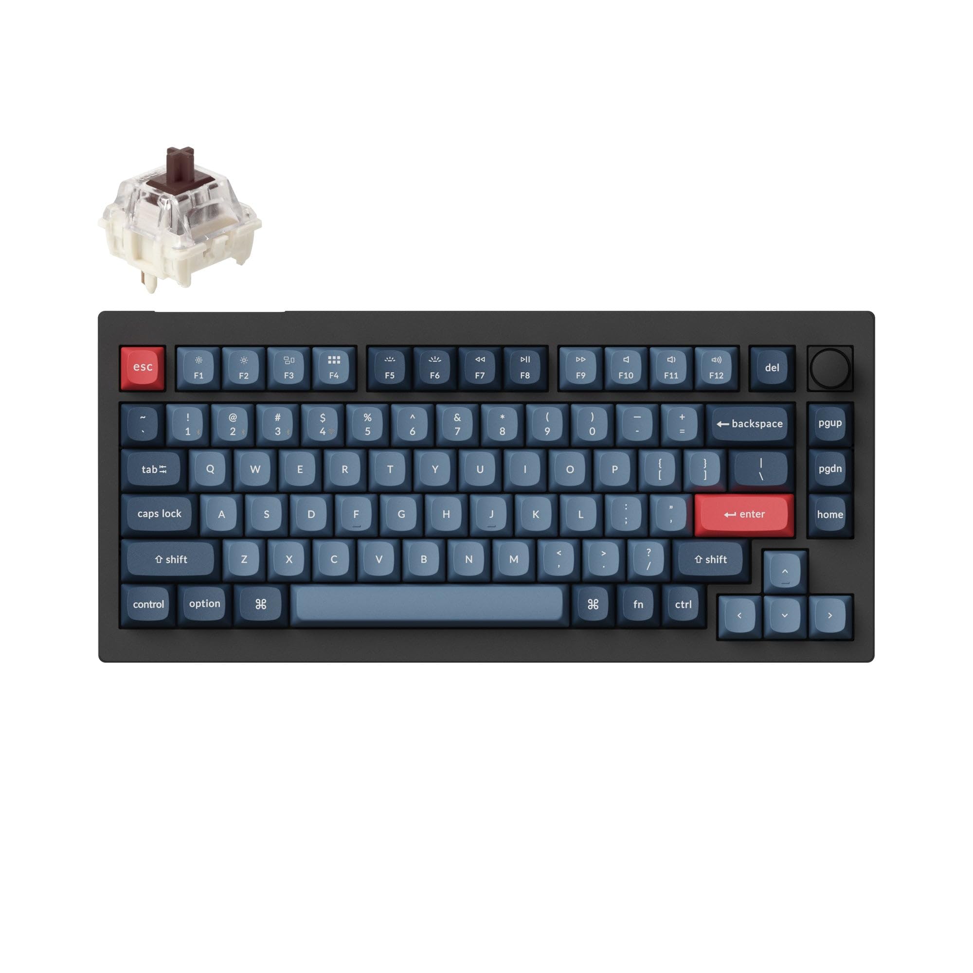hirochin1982出品　Keychron V1 MAX Keychron V1 Max Hotswap Wireless Mechanical Keyboard|RGB|ABS